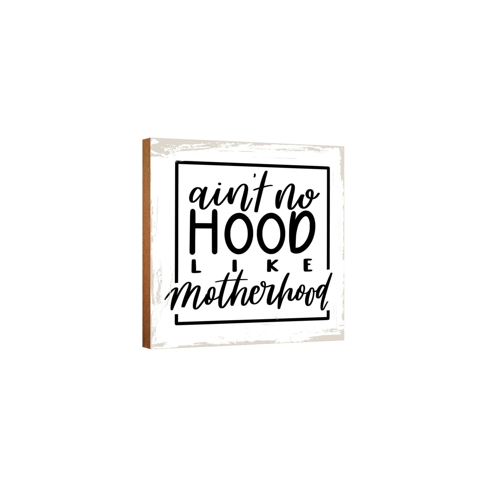 Wooden Shelf Decor and Tabletop Signs Gift for Mother’s Day - LifeSong Milestones