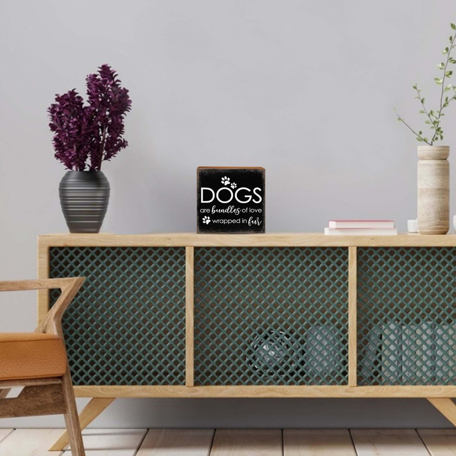 Wooden Shelf Decor and Tabletop Signs with Pet Verses - Bundles of Love - LifeSong Milestones