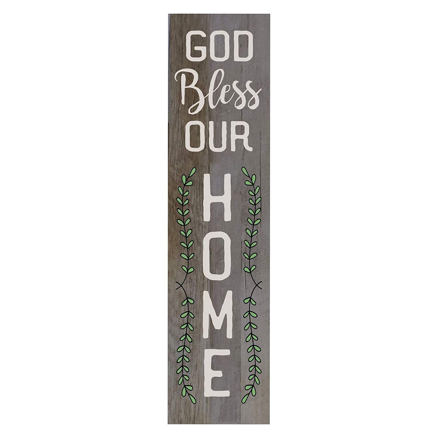 10" x 40" x .0625" Wall Plaque Barnwood Family Home Decoration Signs - LifeSong Milestones