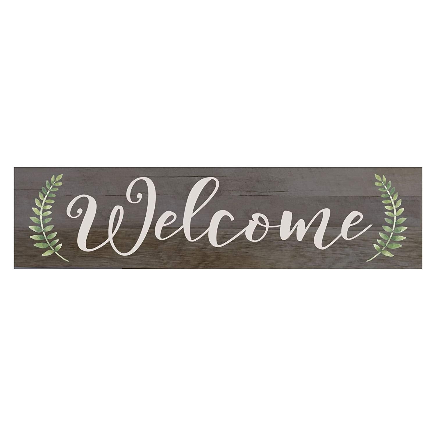 10" x 40" x .0625" Wall Plaque Barnwood Family Home Decoration Welcome Signs - LifeSong Milestones