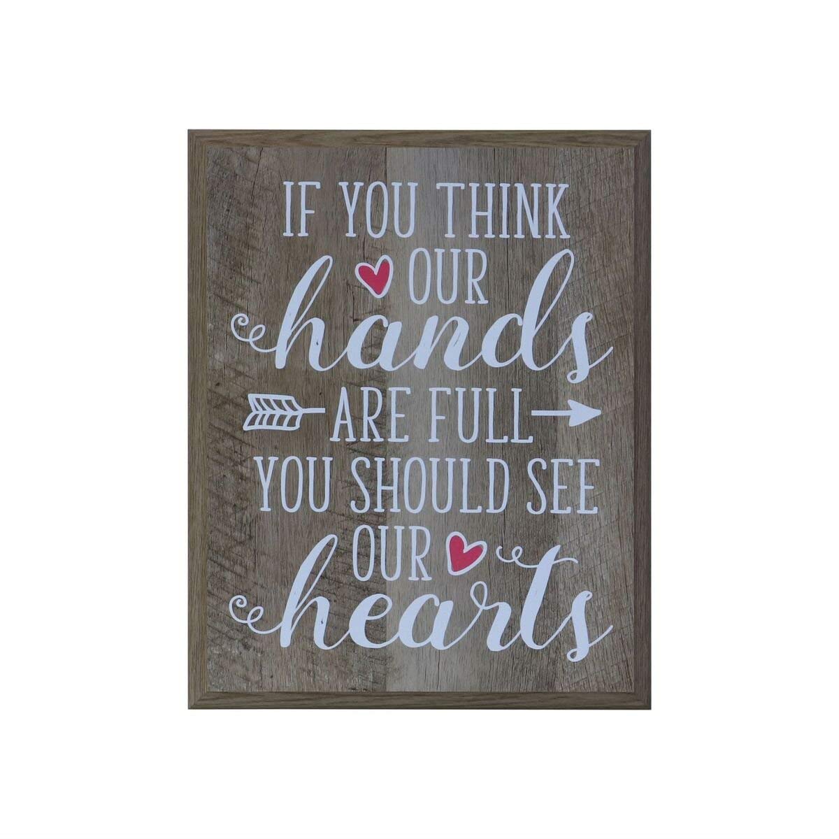 12 x 15 Wall Plaque Decor - If You Think - LifeSong Milestones