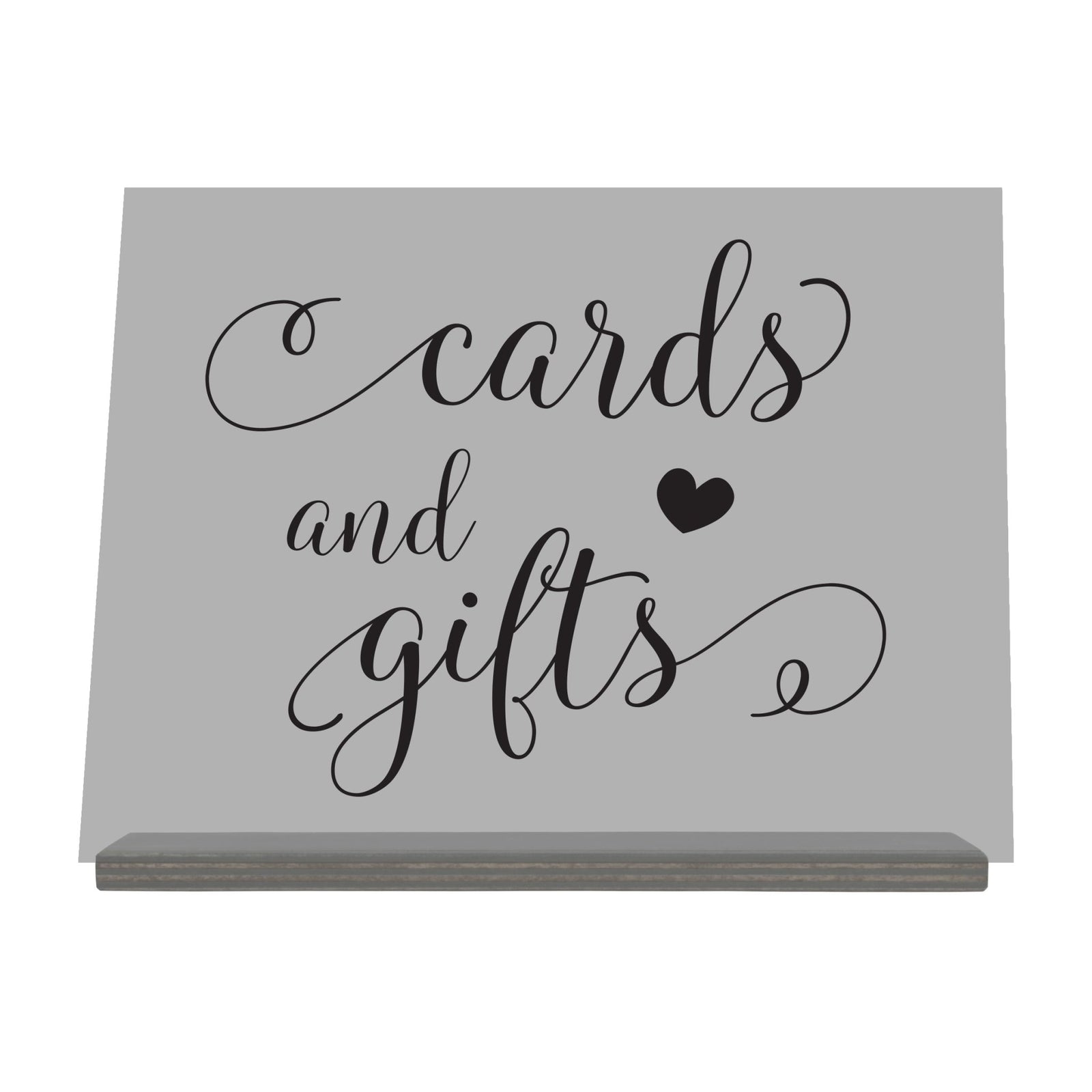 Acrylic Wedding Sign For Ceremony and Reception - Cards and Gifts - LifeSong Milestones