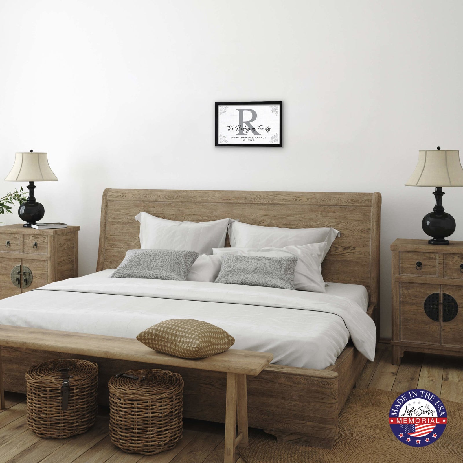 Add a Personal Touch to Your Family Home Décor with LifeSong Milestones Custom Framed Shadow Box - The Rodriguez Family - LifeSong Milestones