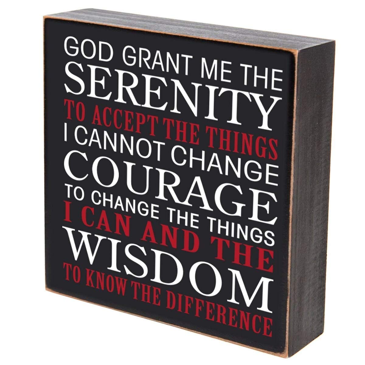 Black Inspirational Shadow Box 6" x 6" - LifeSong Milestones