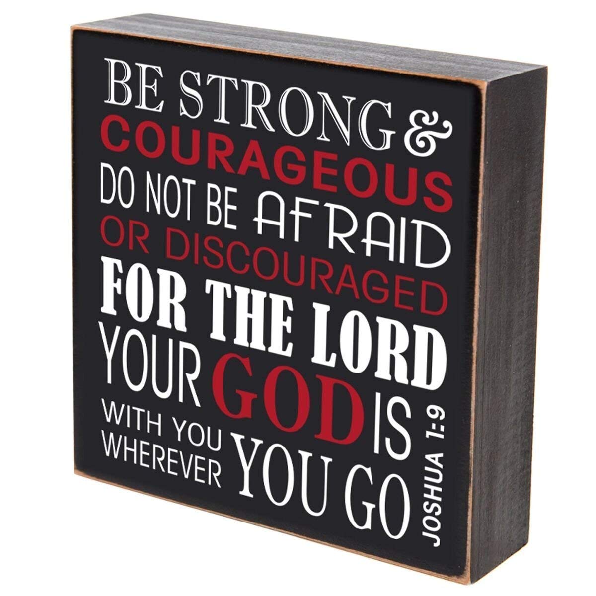 Black Inspirational Shadow Box 6" x 6" - LifeSong Milestones