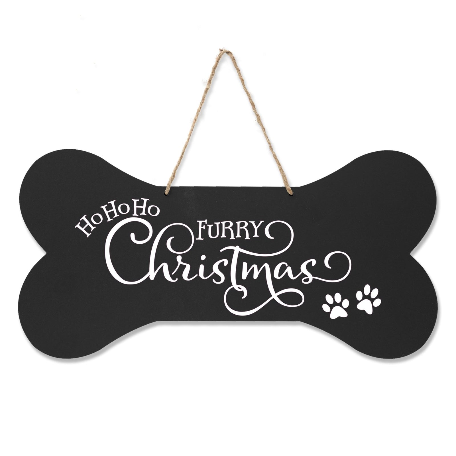 Bone Sign - Ho Ho Ho Furry Christmas - LifeSong Milestones