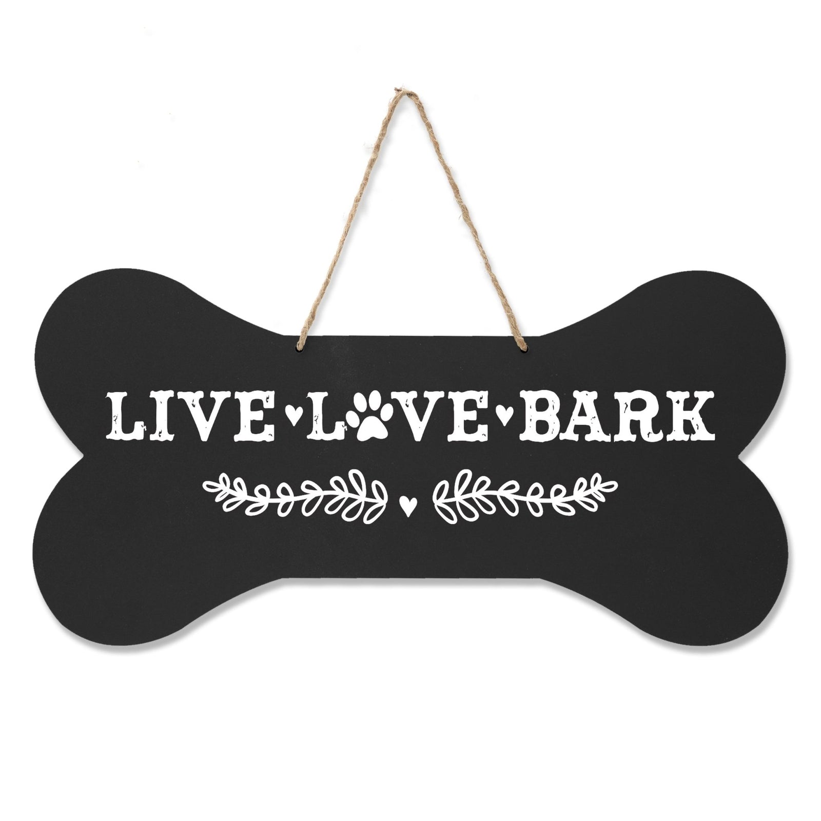 Bone Sign - Live Love Bark - LifeSong Milestones