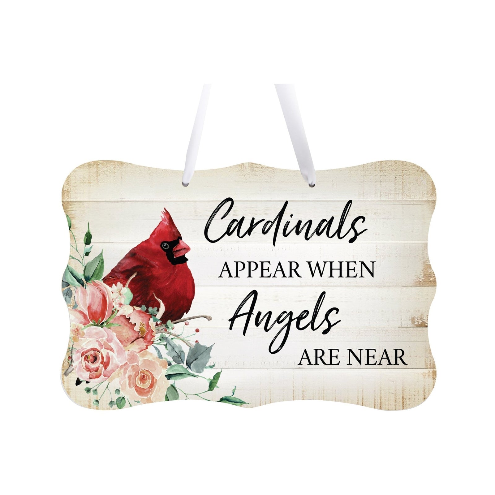 Funeral ribbon sign with a heartfelt message – a meaningful memorial tribute.