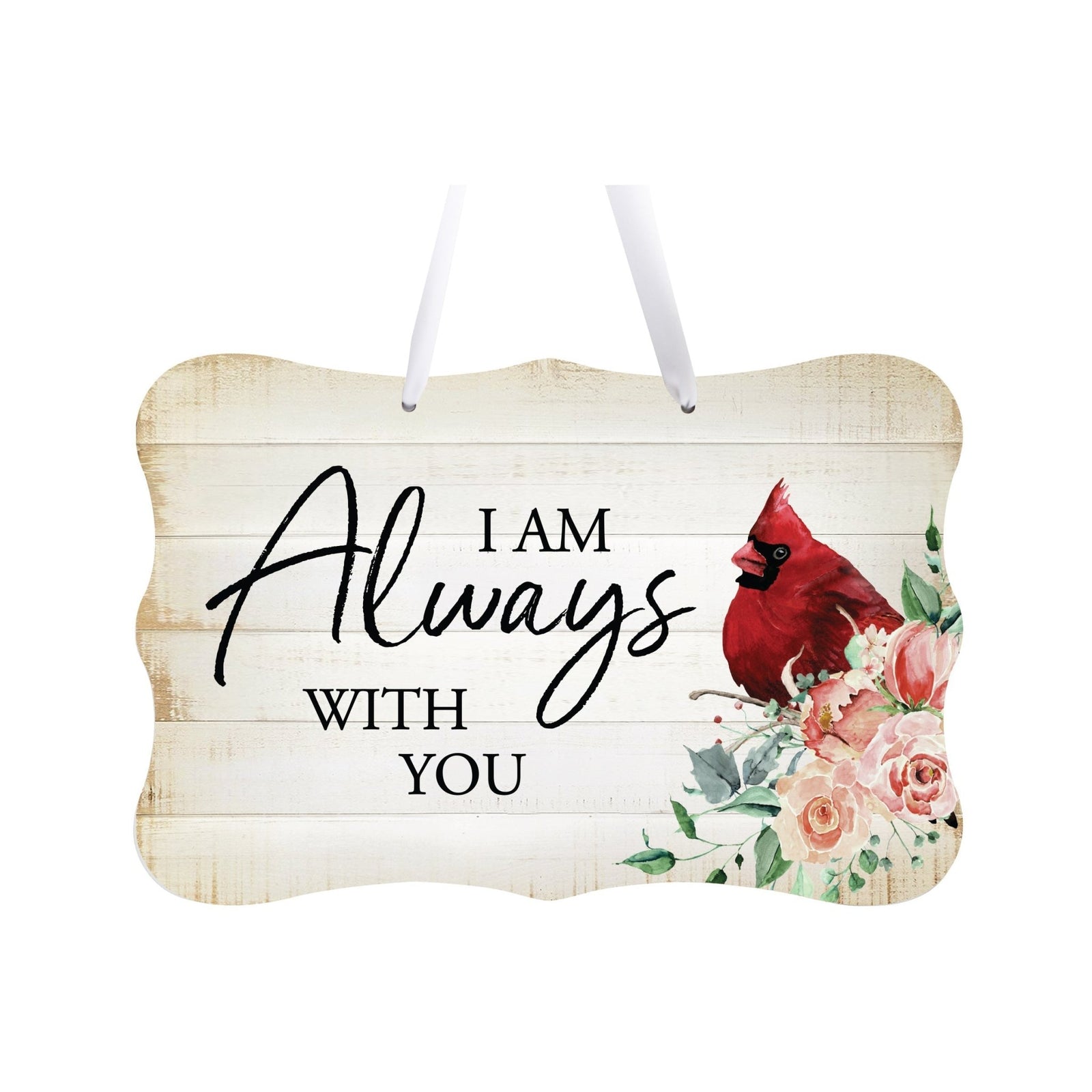 Graceful memorial ribbon signs – a comforting and enduring memorial.