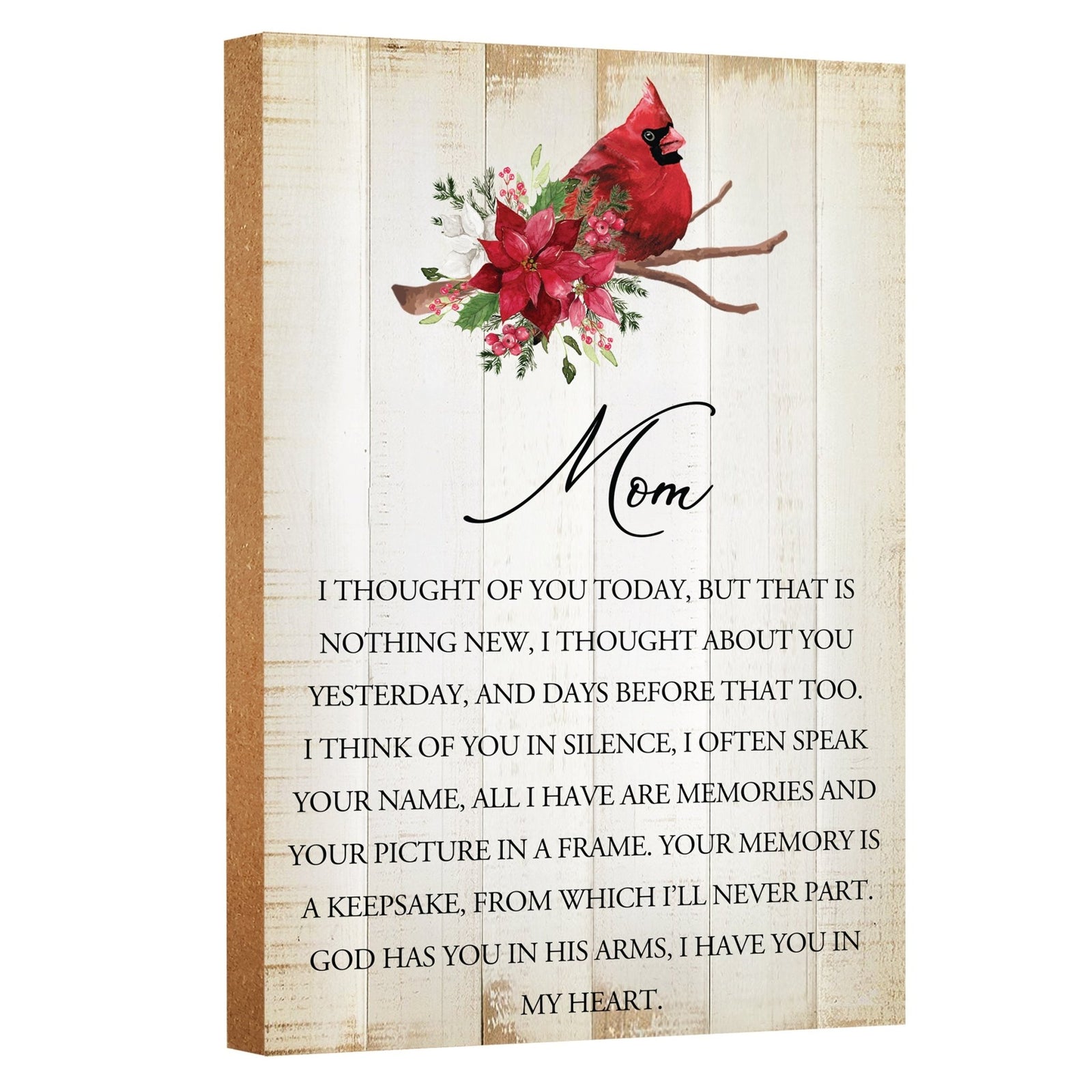 Cardinal memorial gifts for the loss of a loved one.