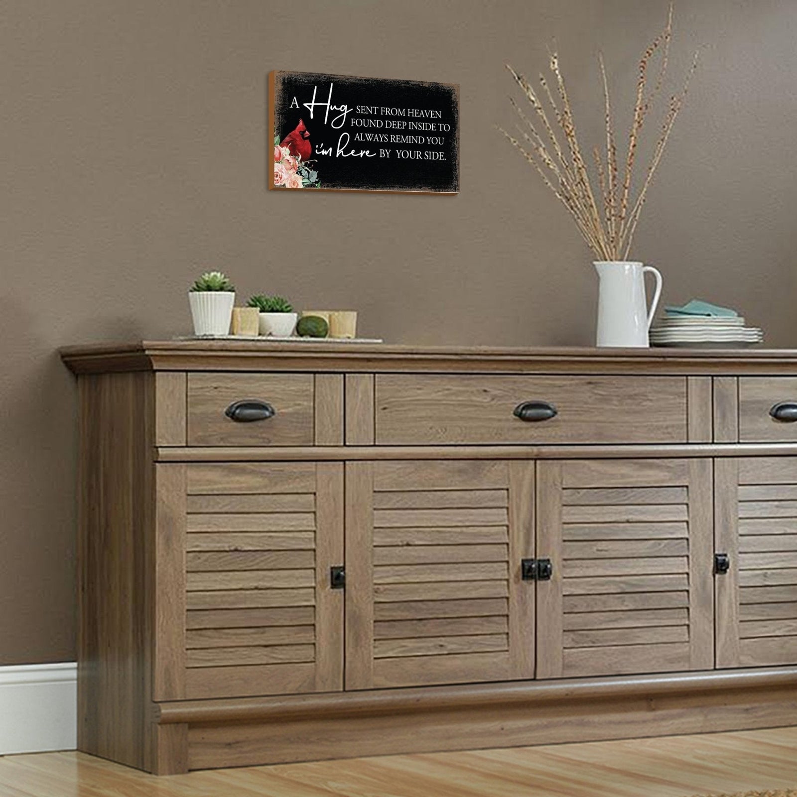 Cardinal Memorial Wall Plaque for Home Decorations - LifeSong Milestones