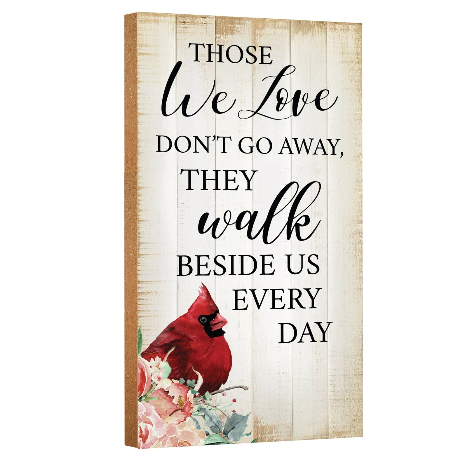 Cardinal Memorial Wall Plaque for Home Decorations - LifeSong Milestones