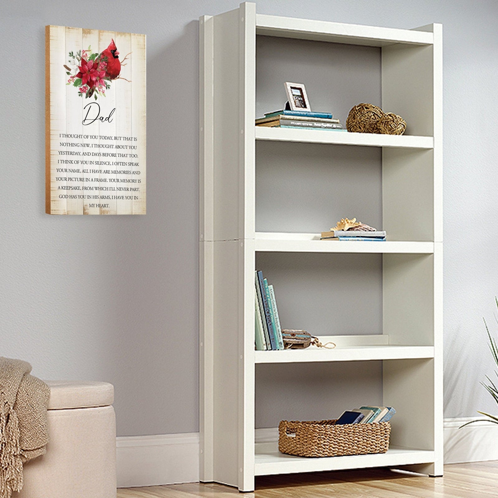 Cardinal-themed memorial decorations to keep the memory of your loved ones alive