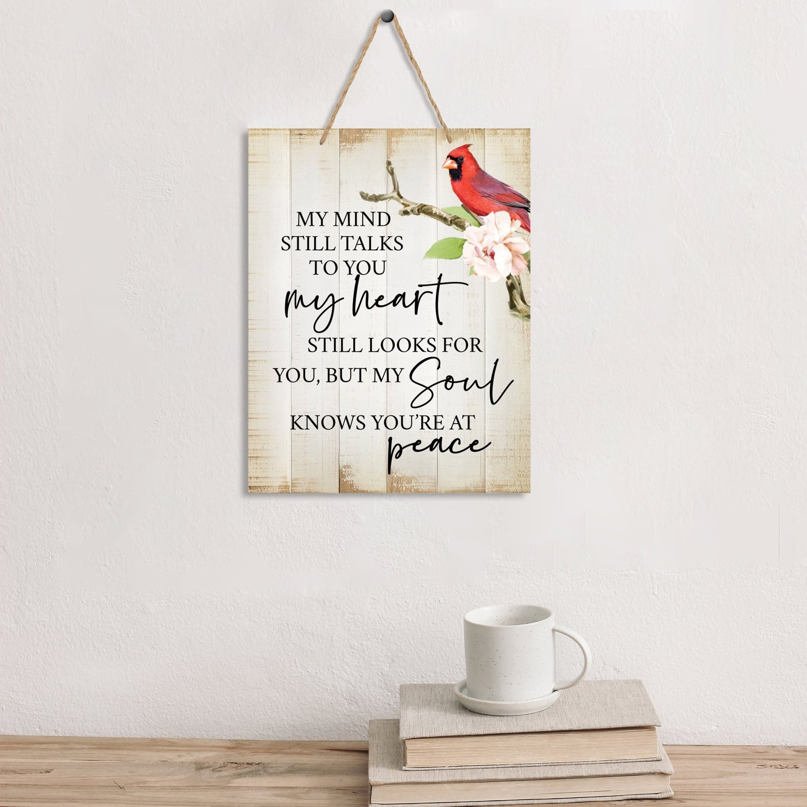 Beautiful wooden memorial signs - thoughtful loved one memorial gifts.