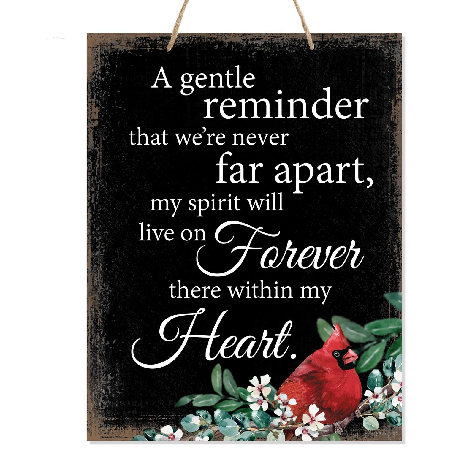 Handcrafted wooden memorial ribbon sign with a touching message, a meaningful way to remember loved ones and honor their memory.