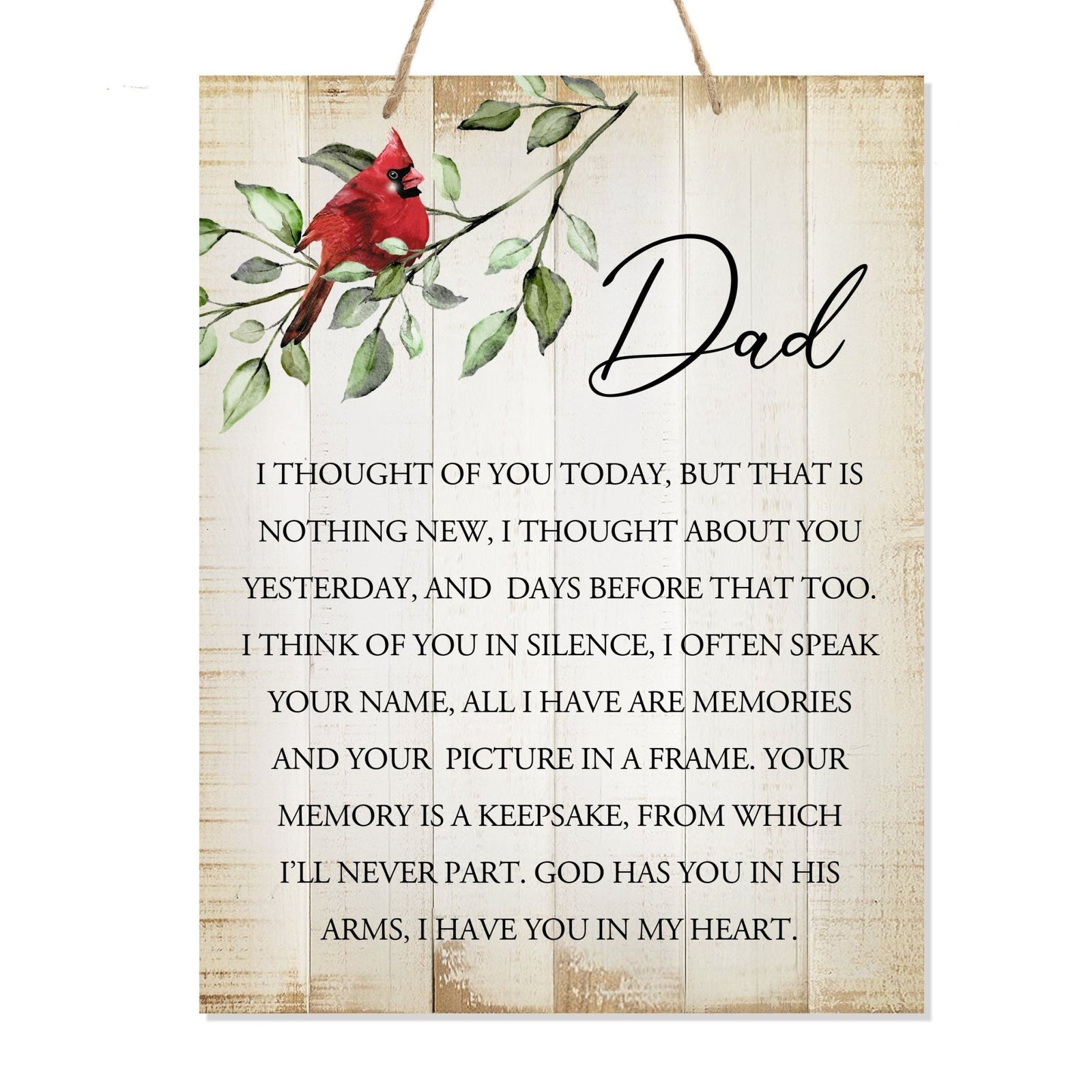 Handcrafted wooden memorial ribbon sign with a touching message, a meaningful way to remember loved ones and honor their memory.