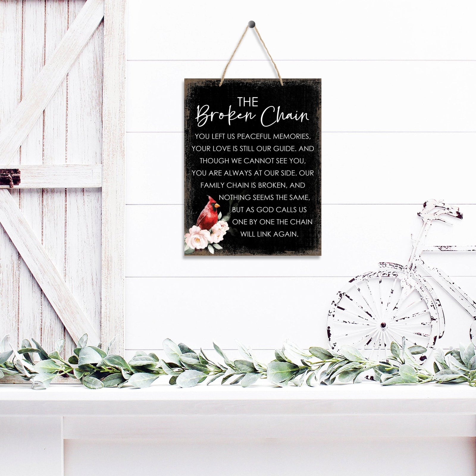 Beautiful wooden memorial signs - thoughtful loved one memorial gifts.