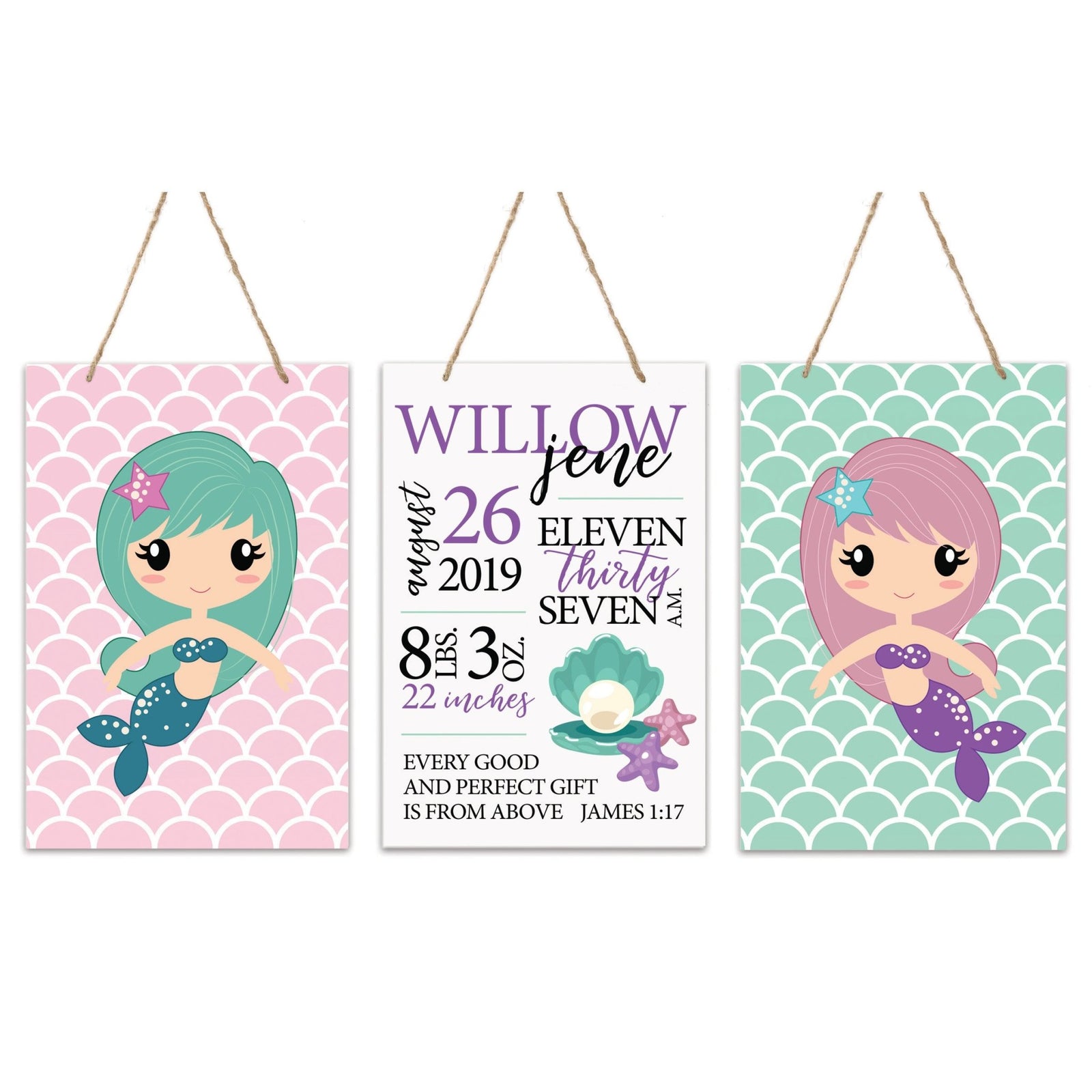 Childrens Wall Decor For Boys and Girls Bedroom - Planets - LifeSong Milestones