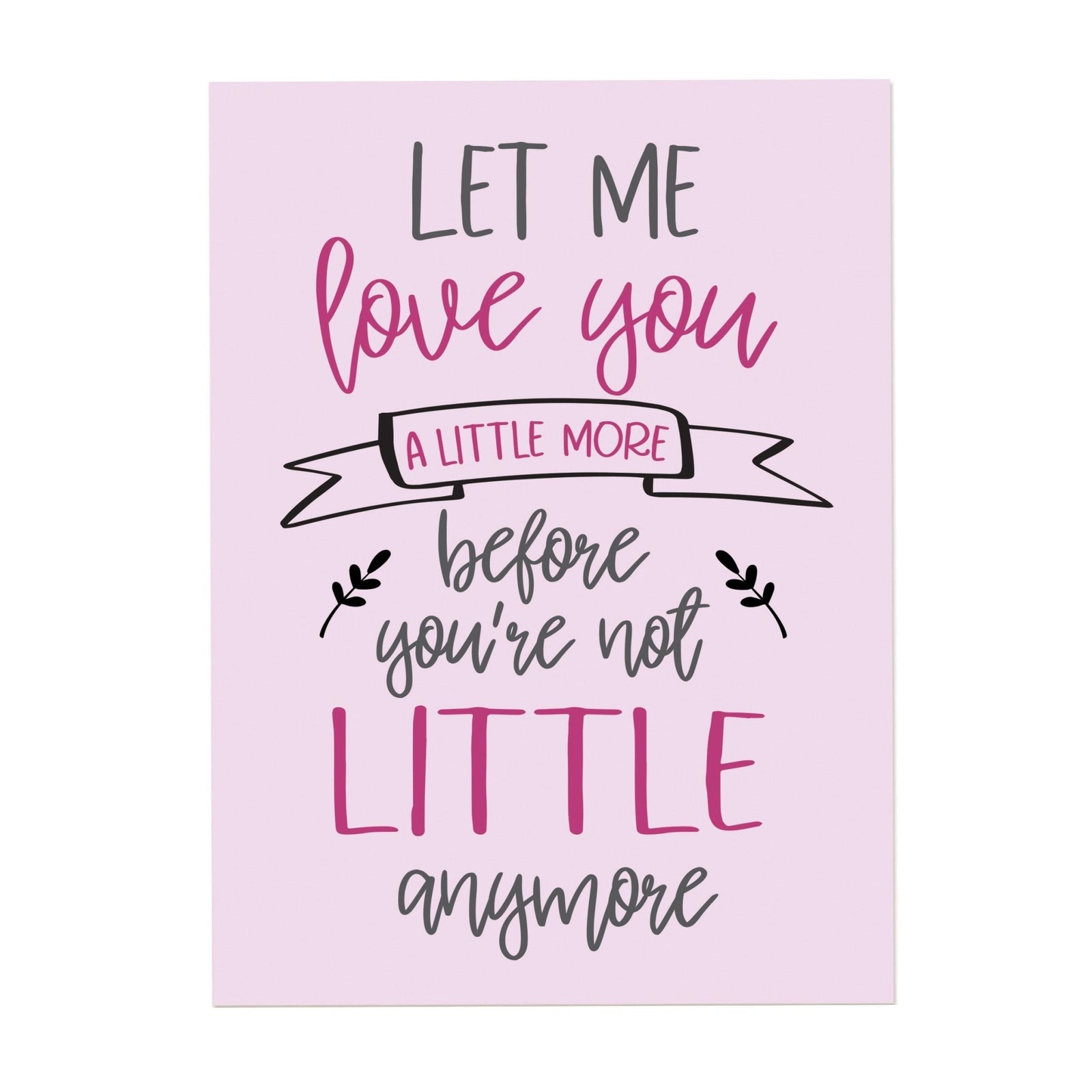 Children’s Wall Decor Sign Gift for Girls - LifeSong Milestones
