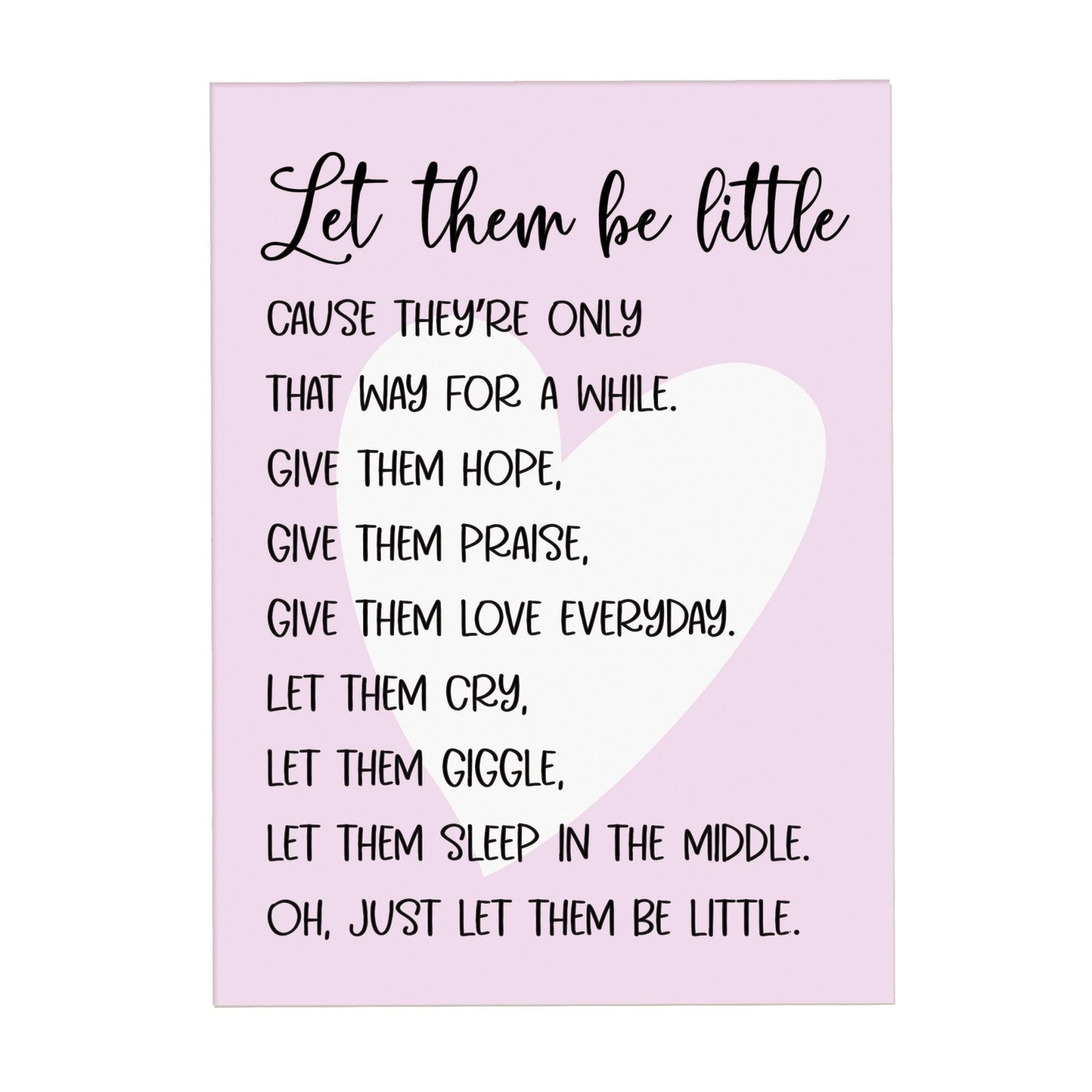 Children’s Wall Decor Sign Gift for Girls - LifeSong Milestones