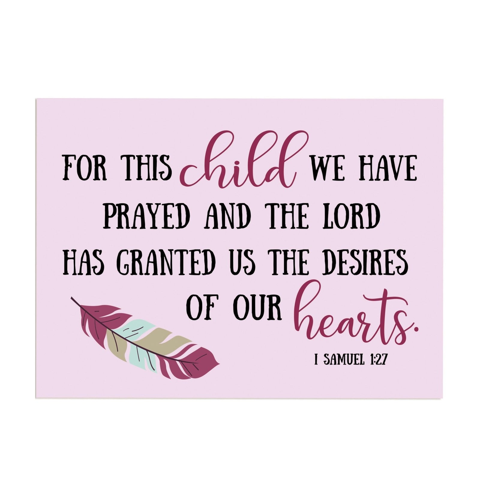 Children’s Wall Decor Sign Gift for Girls - LifeSong Milestones