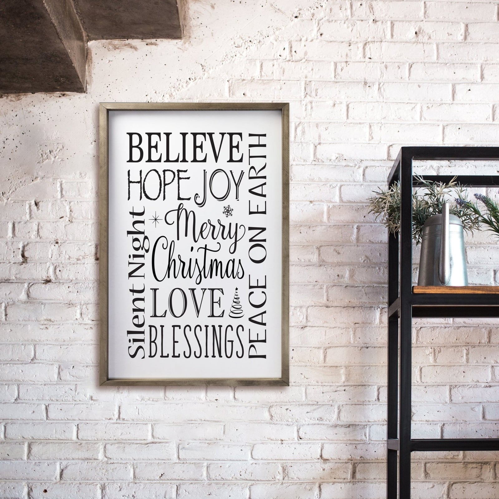 Christmas Decorations Shadow Box Wall Decor - Christmas - LifeSong Milestones