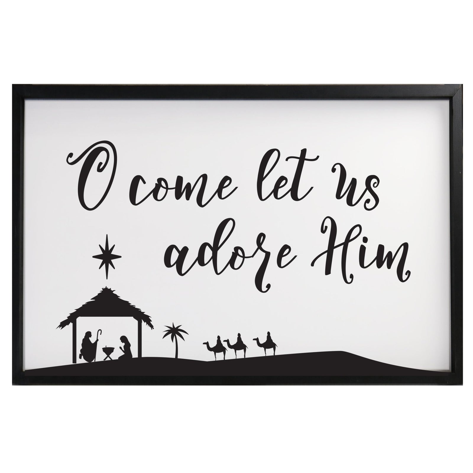 Christmas Decorations Shadow Box Wall Decor - Christmas - LifeSong Milestones