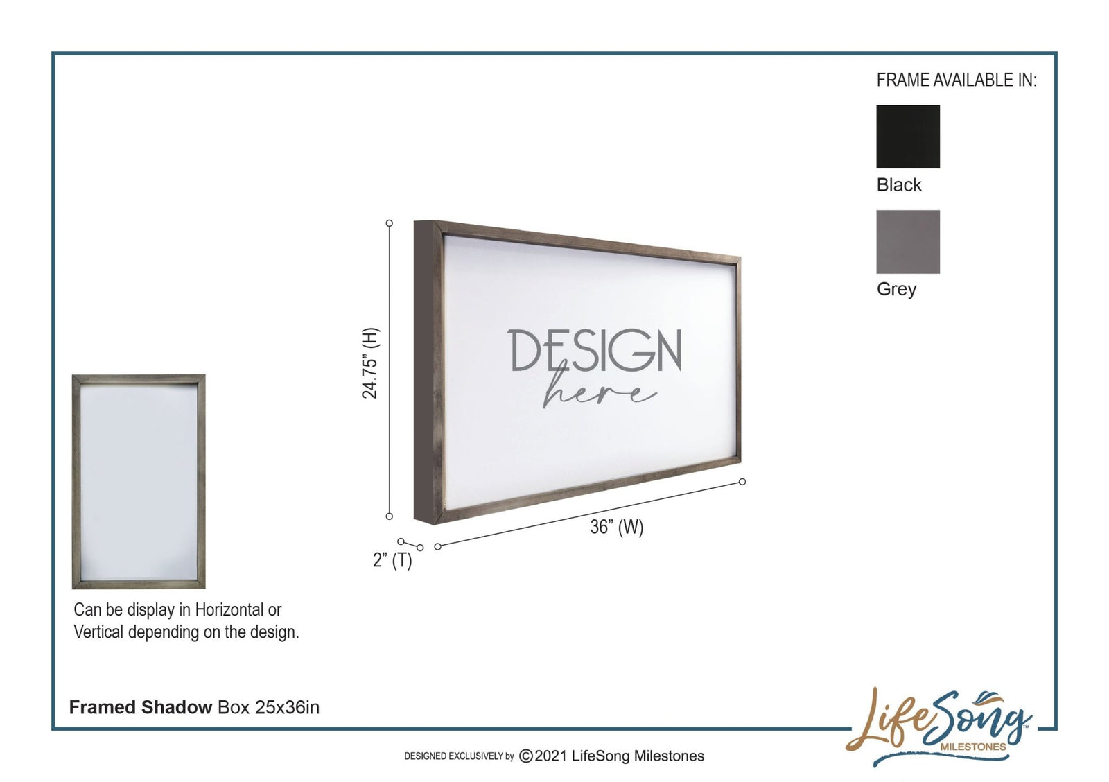 Christmas Decorations Shadow Box Wall Decor - Christmas - LifeSong Milestones