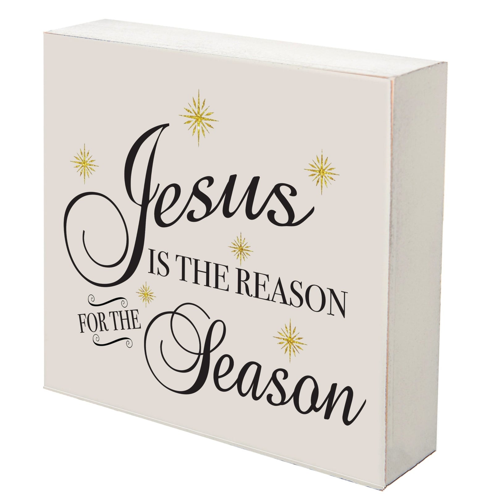 Christmas Shelf Décor - Jesus Is the Reason - LifeSong Milestones