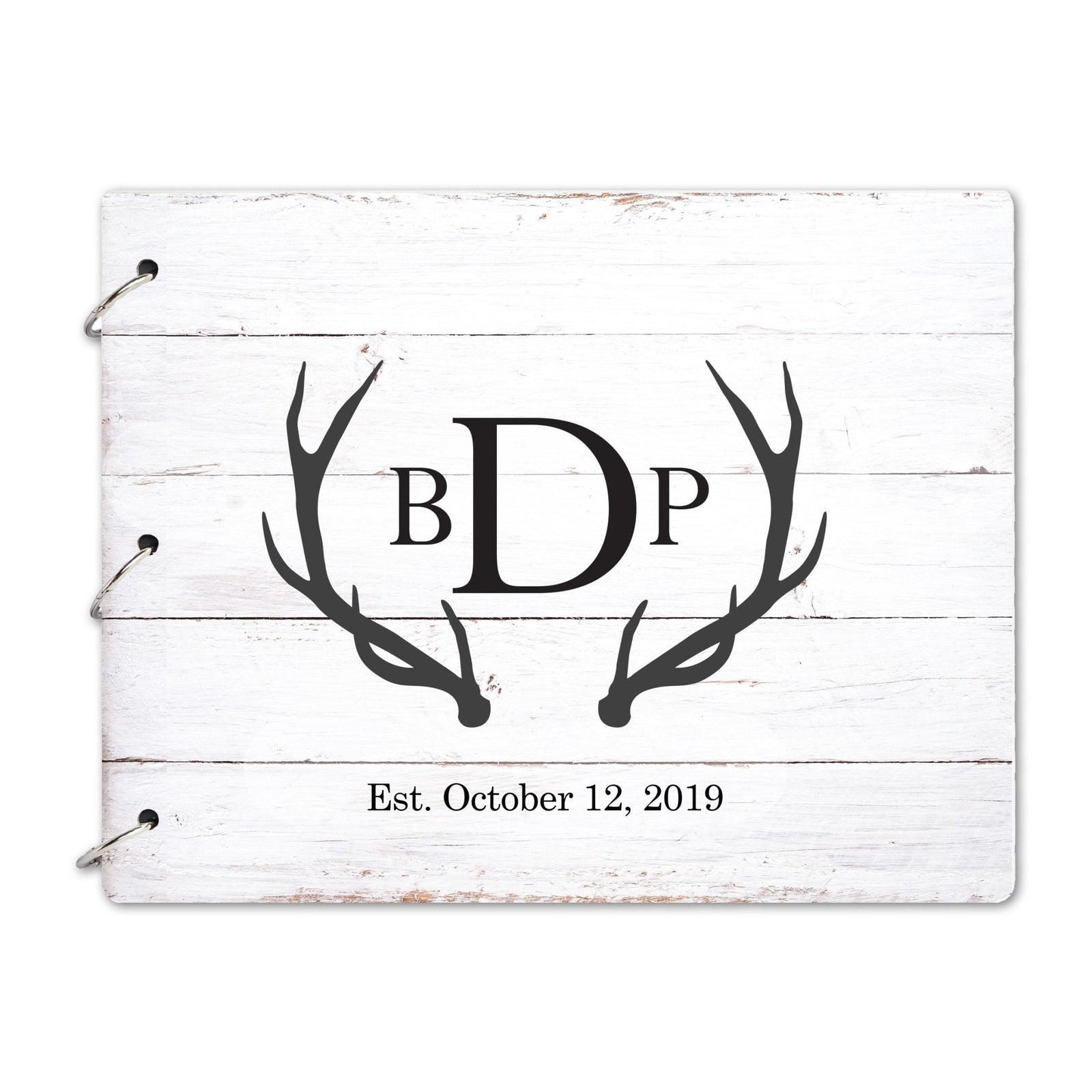 Custom Digitally Printed 3 Ring Wedding Photo Album 8.5” x 11” - LifeSong Milestones