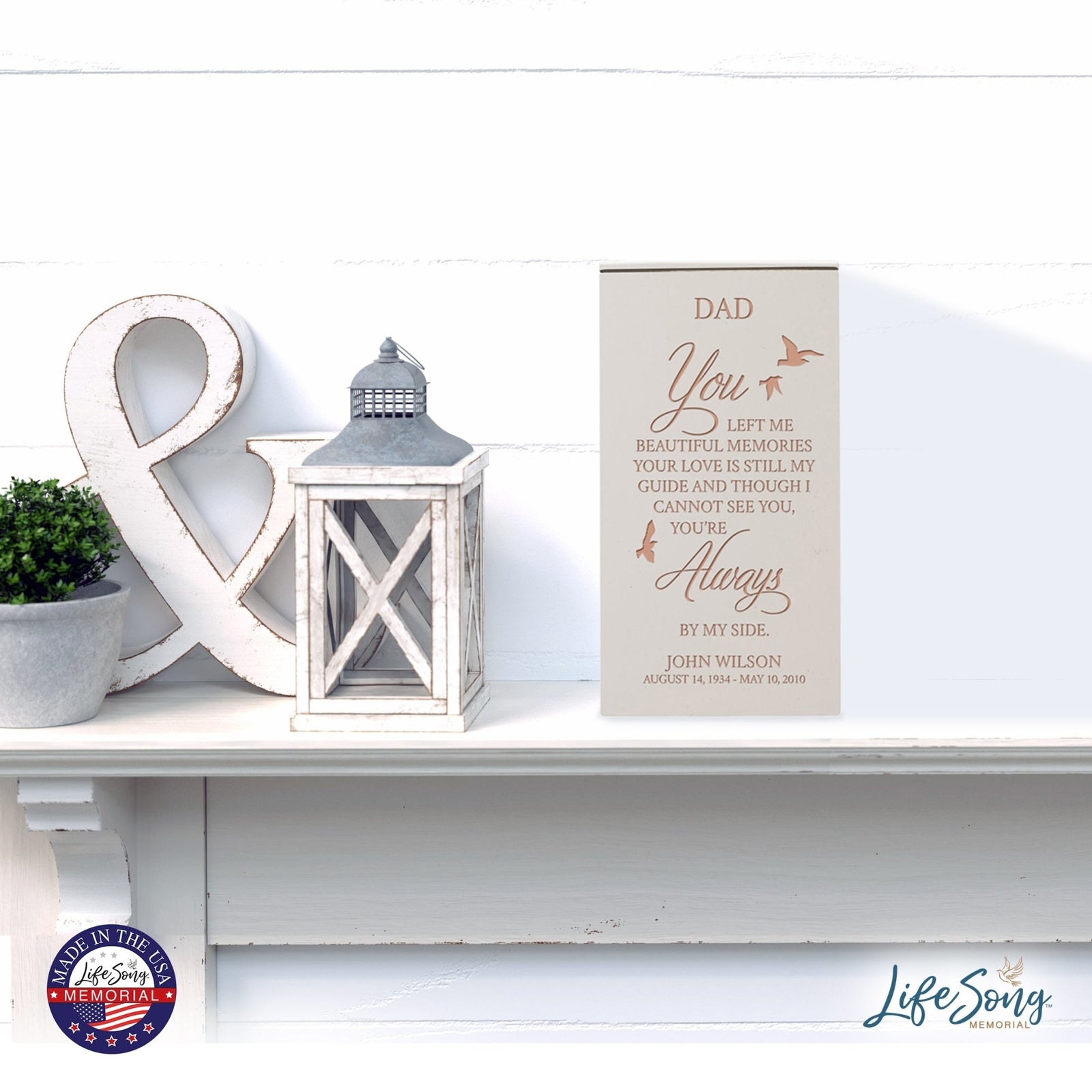 Elegant Wooden Keepsake Urn for Loving Remembrance