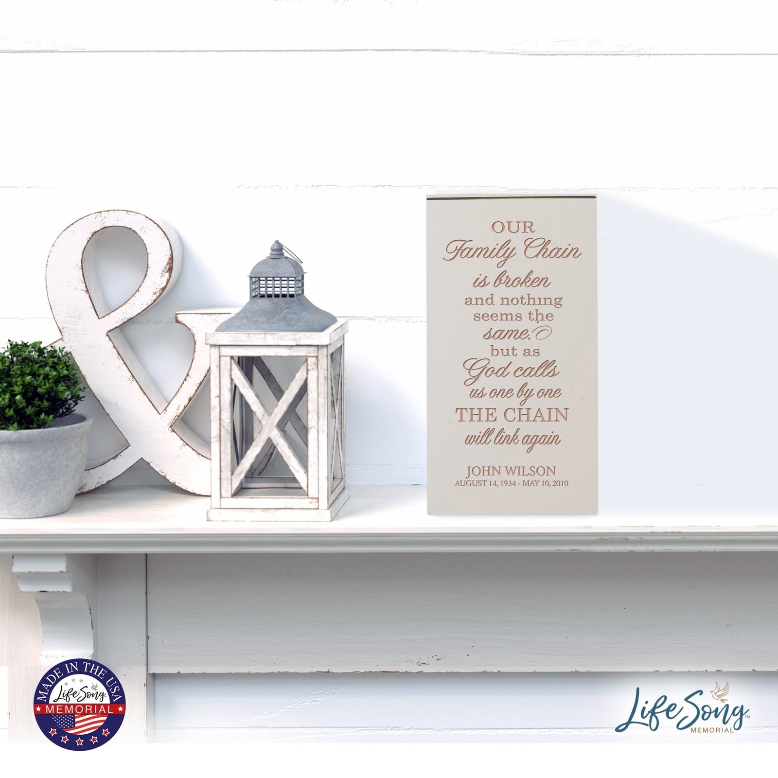 Personalized Wooden Urn Box for Cherished Keepsakes