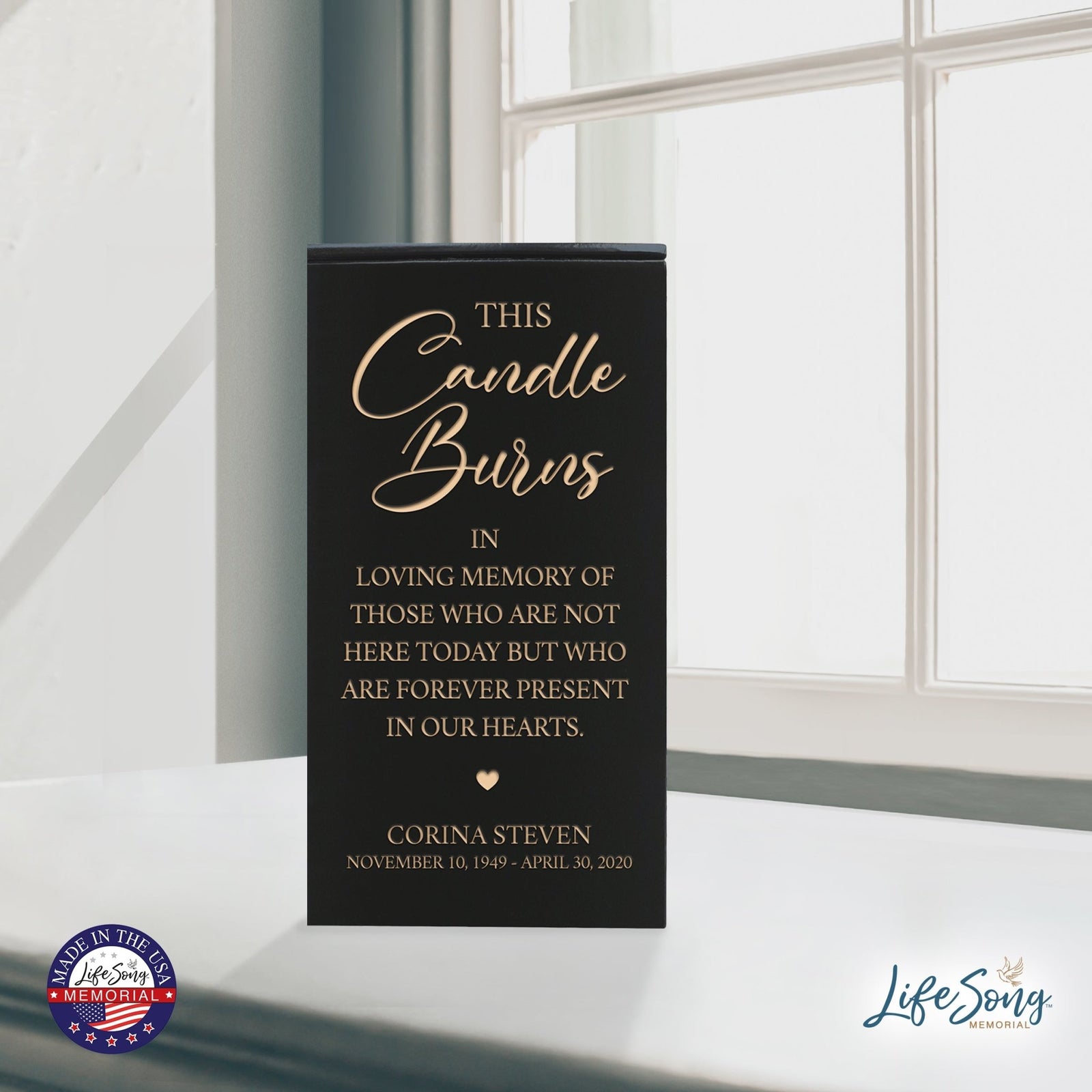 Personalized Wooden Urn Box for Cherished Keepsakes