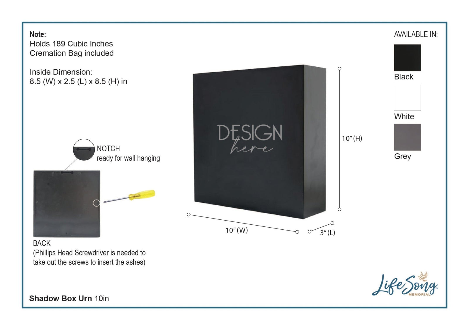 Custom Funeral Shadow Box Memorial Urn Ideas For Dad - If Love Could Have Saved