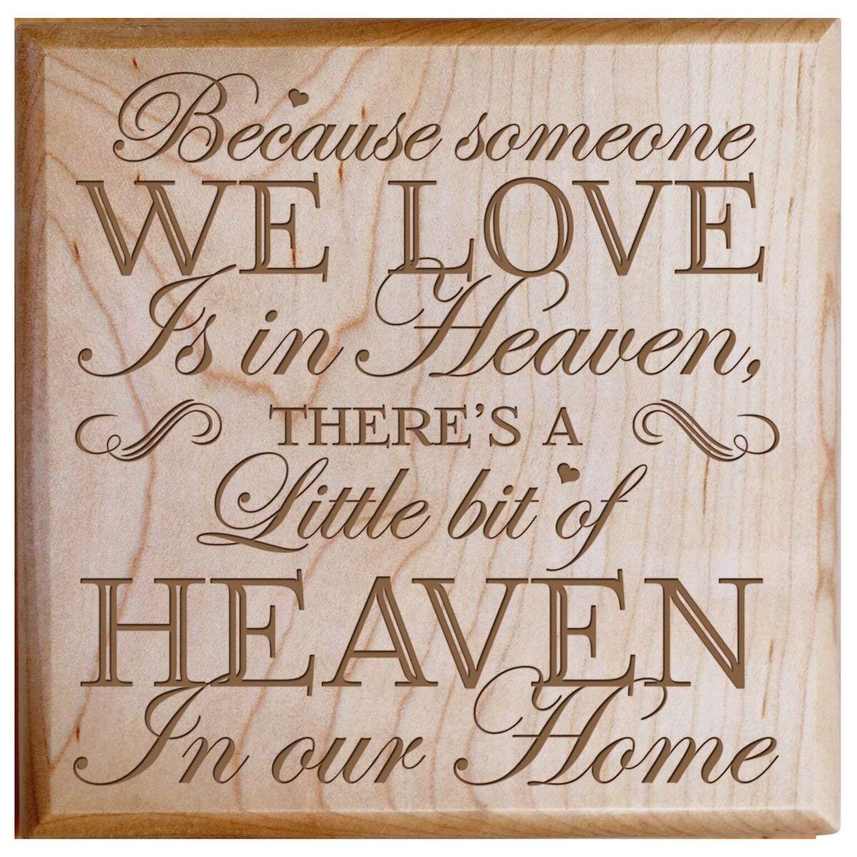 Custom Engraved Funeral Keepsake Urn Box For In Loving Memory