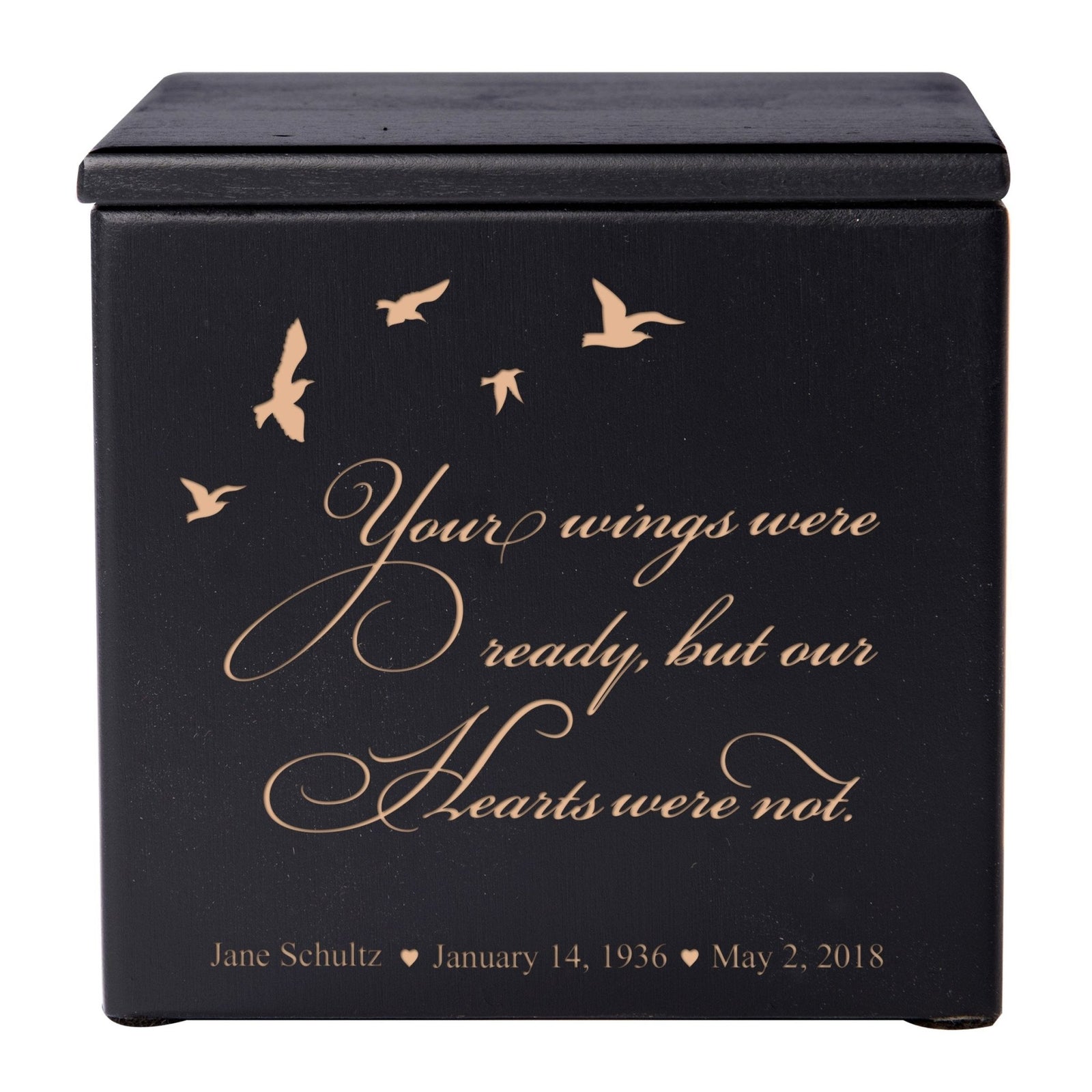 Beautiful Small Wooden Cremation Urns For Cherishing Loved One's Memory