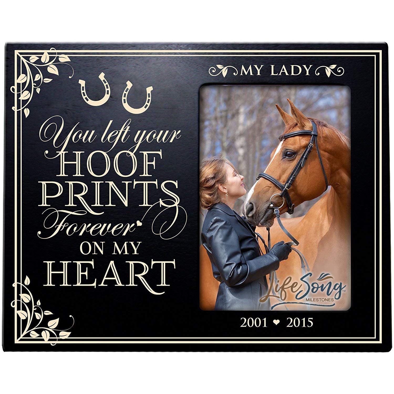 Lifesong Milestones Pet Memorial Photo Frame - Cherished Sympathy Gift