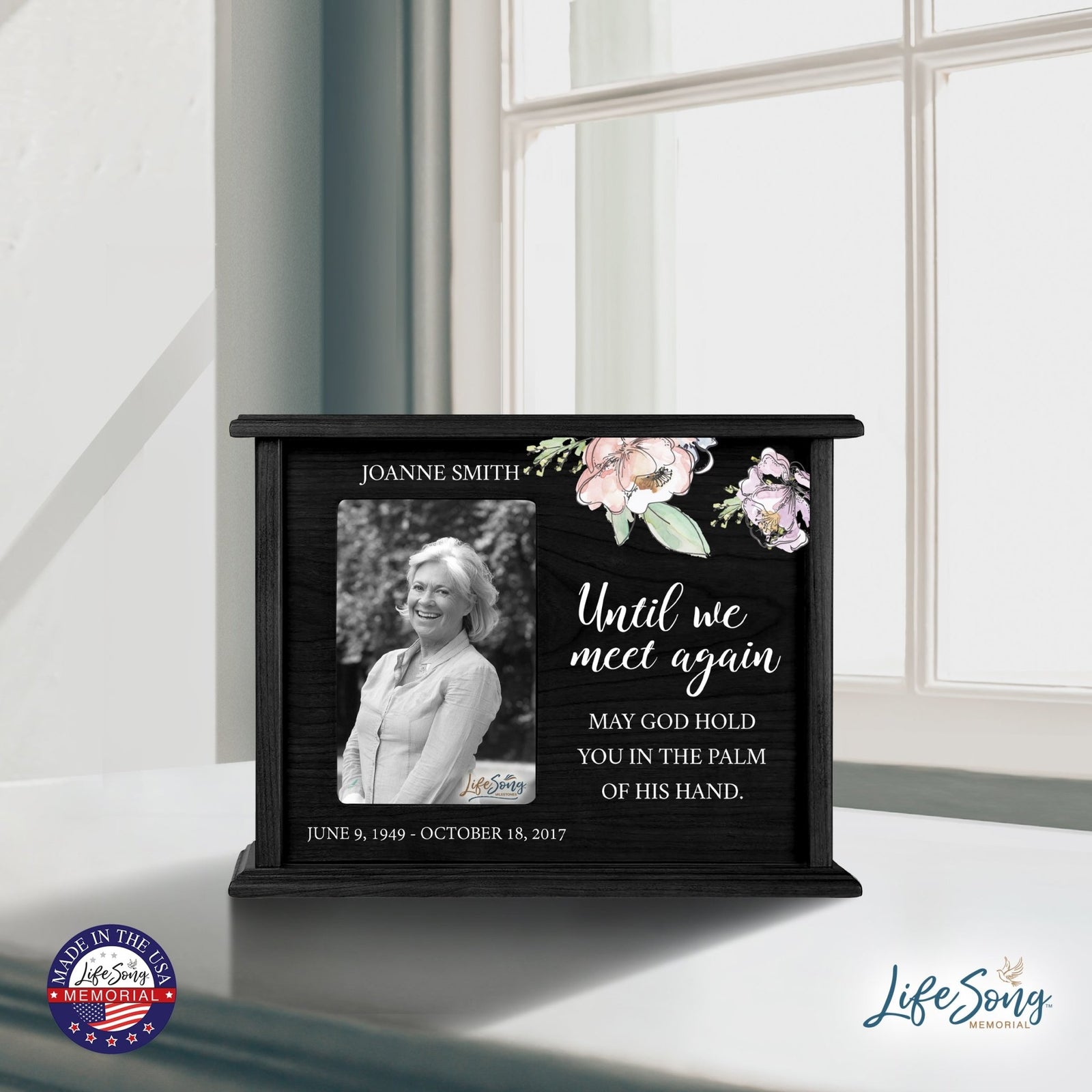 Personalized Wooden urns for human ashes