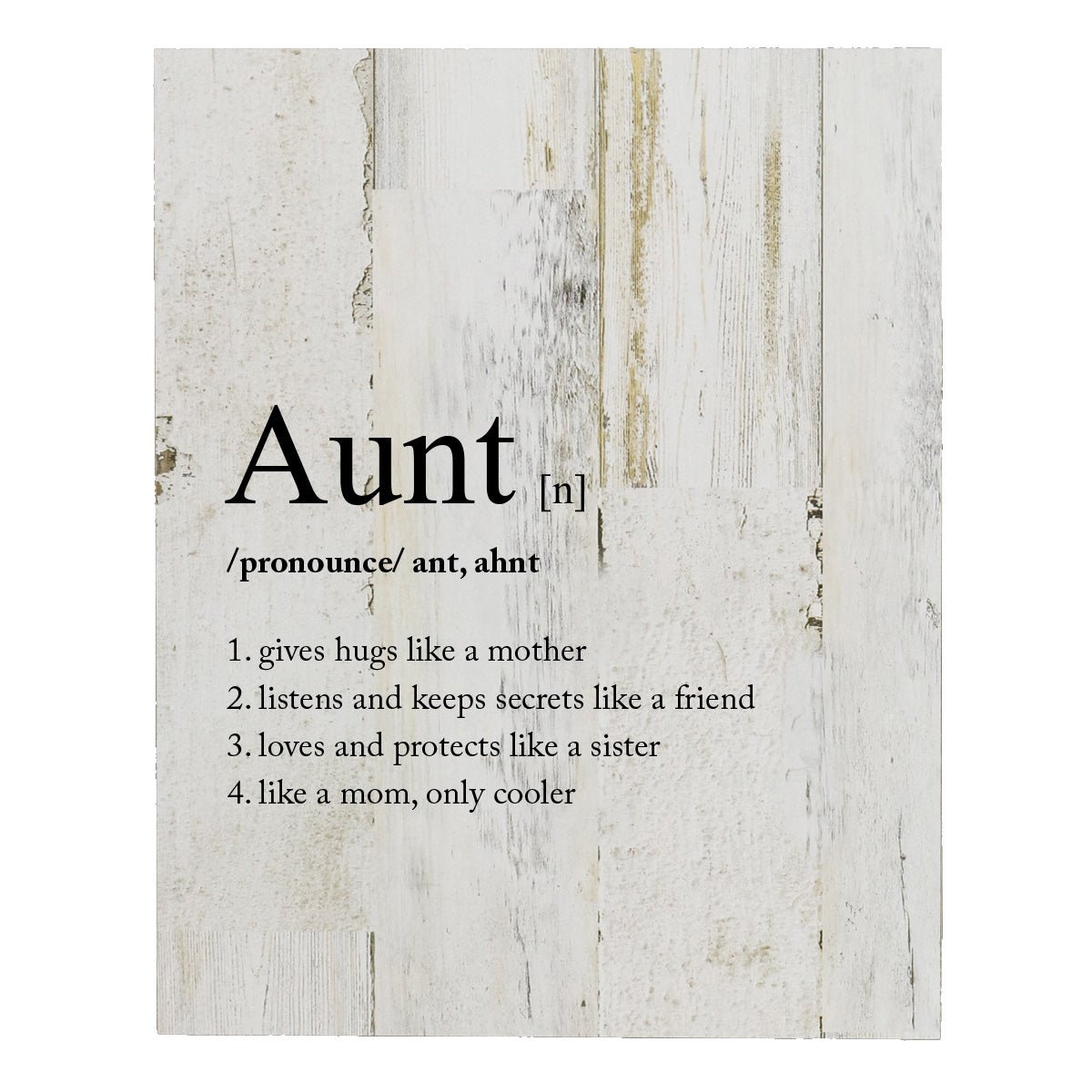 Decorative 8 x 10 Mother's Day Plaque - Definition Of - White - LifeSong Milestones