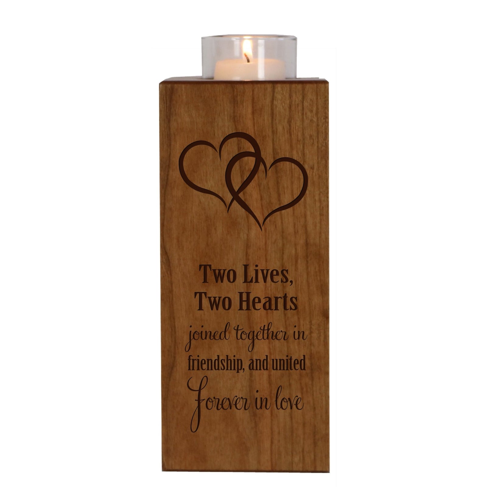 Double Votive Candle Holder I Have Found the One - LifeSong Milestones
