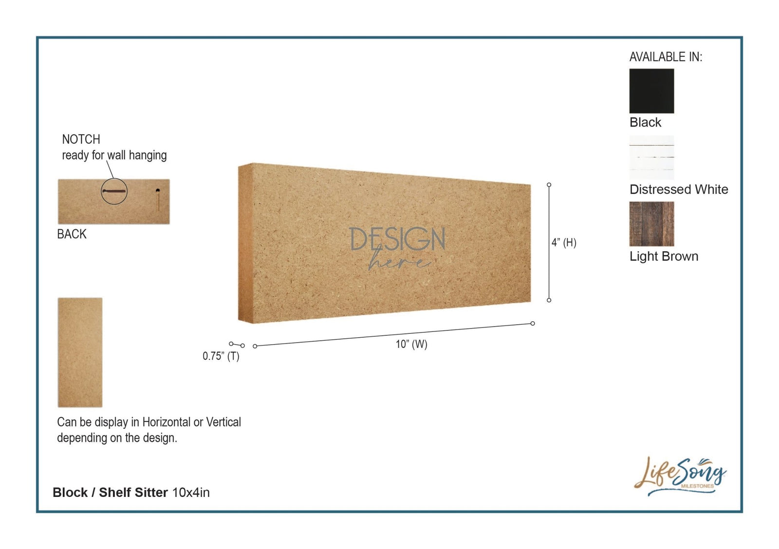 Every Day Inspirational Hanging Wall Plaque - Be Still And Know - LifeSong Milestones