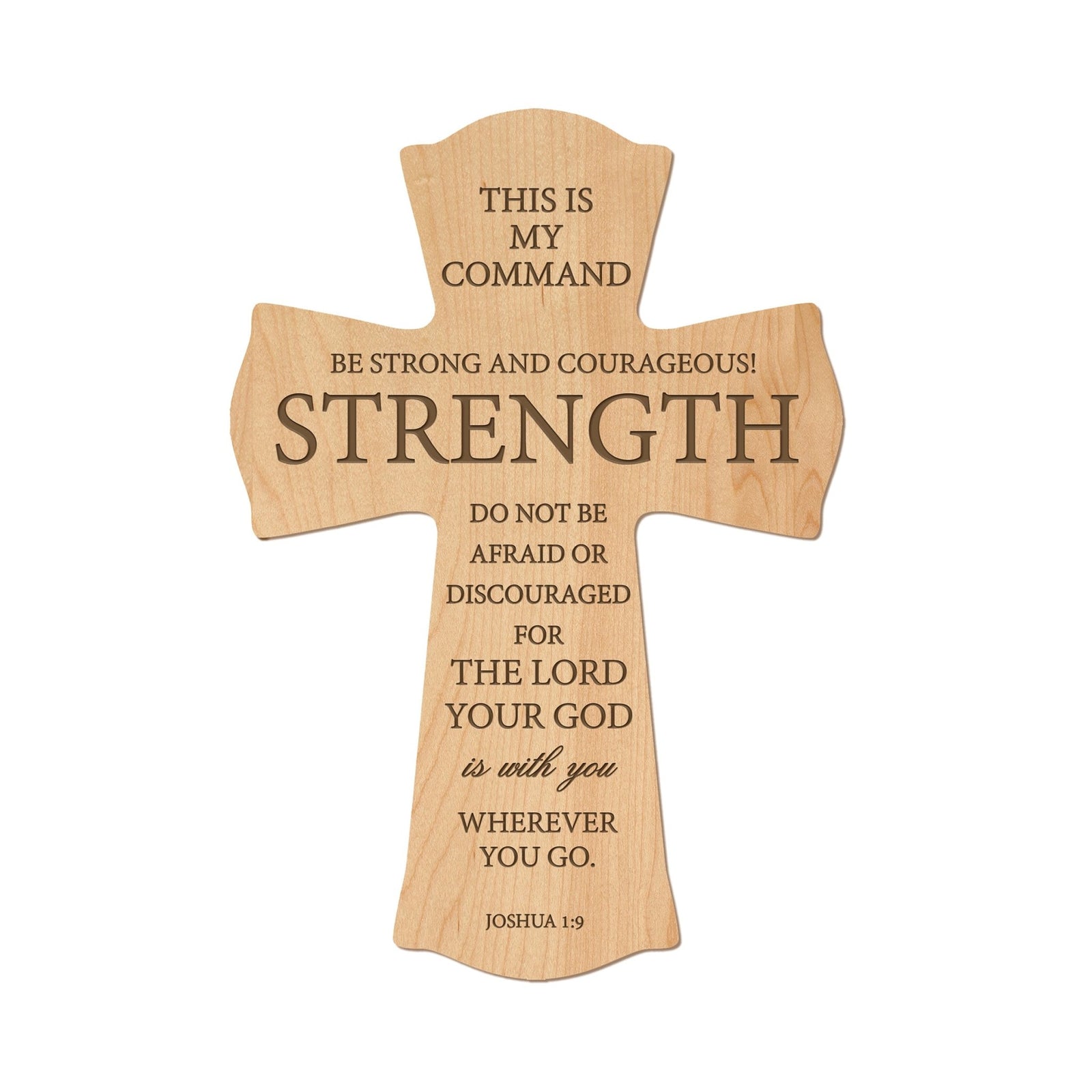 Every Day Wall Cross 8” x 11.25” - This Is My Command - LifeSong Milestones