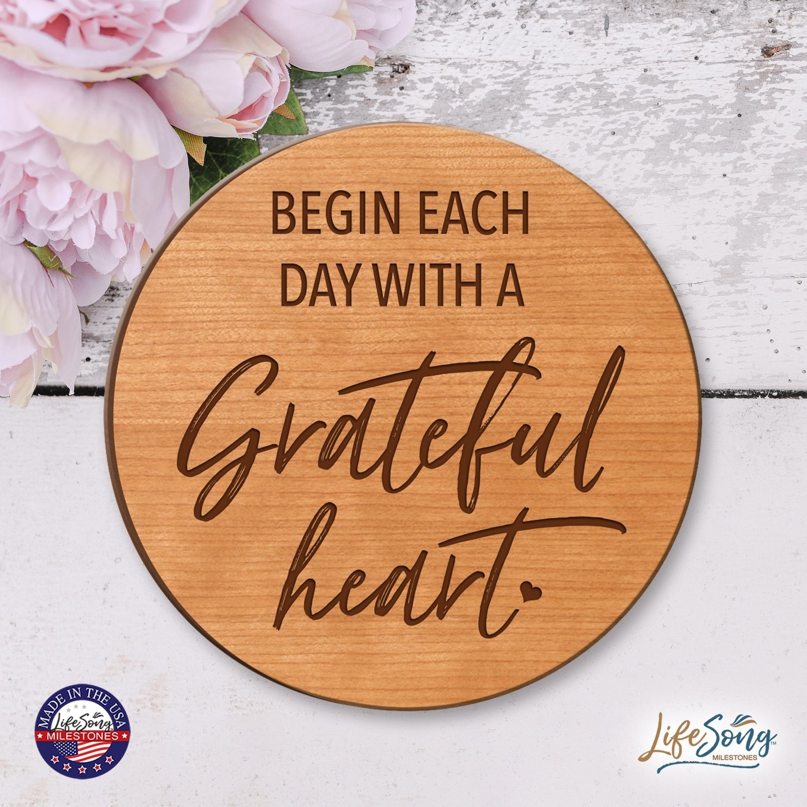 Everyday Lazy Susan 12x12 Mixed Verses - LifeSong Milestones