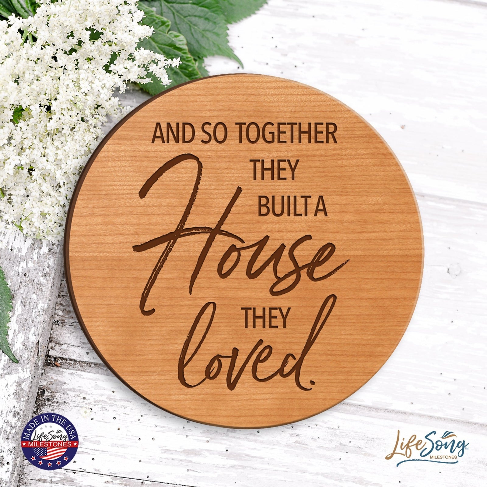 Everyday Lazy Susan 12x12 Mixed Verses - LifeSong Milestones