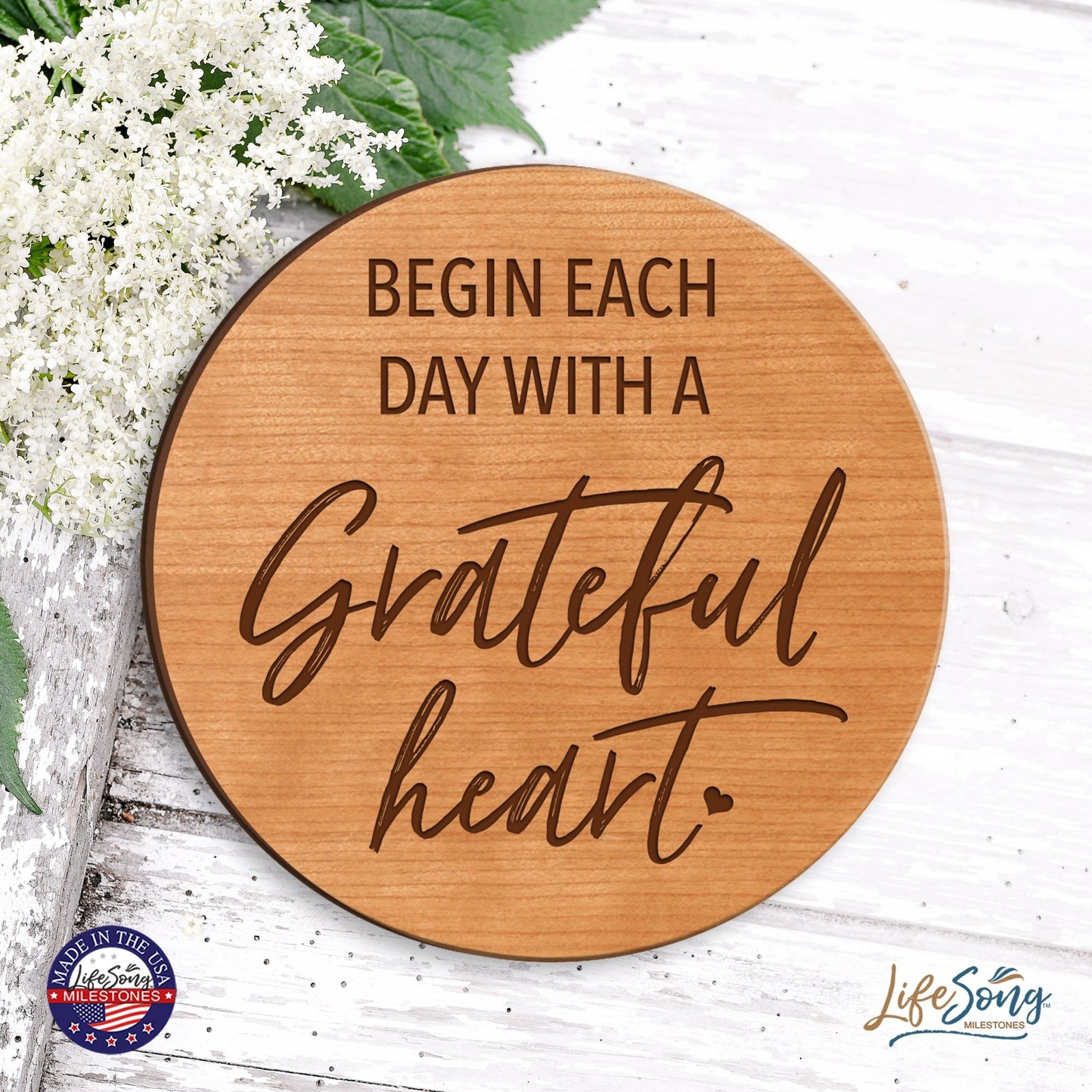 Everyday Lazy Susan 12x12 Mixed Verses - LifeSong Milestones