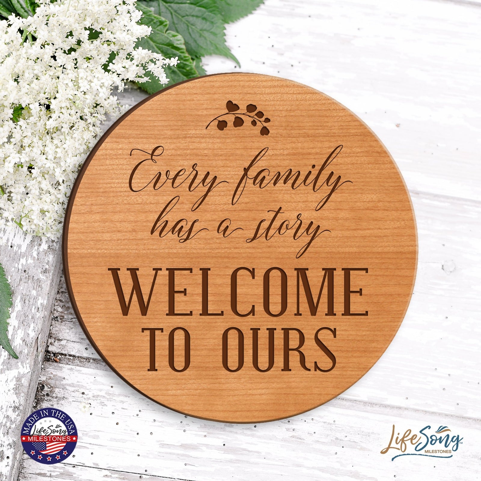 Everyday Lazy Susan 12x12 Mixed Verses - LifeSong Milestones