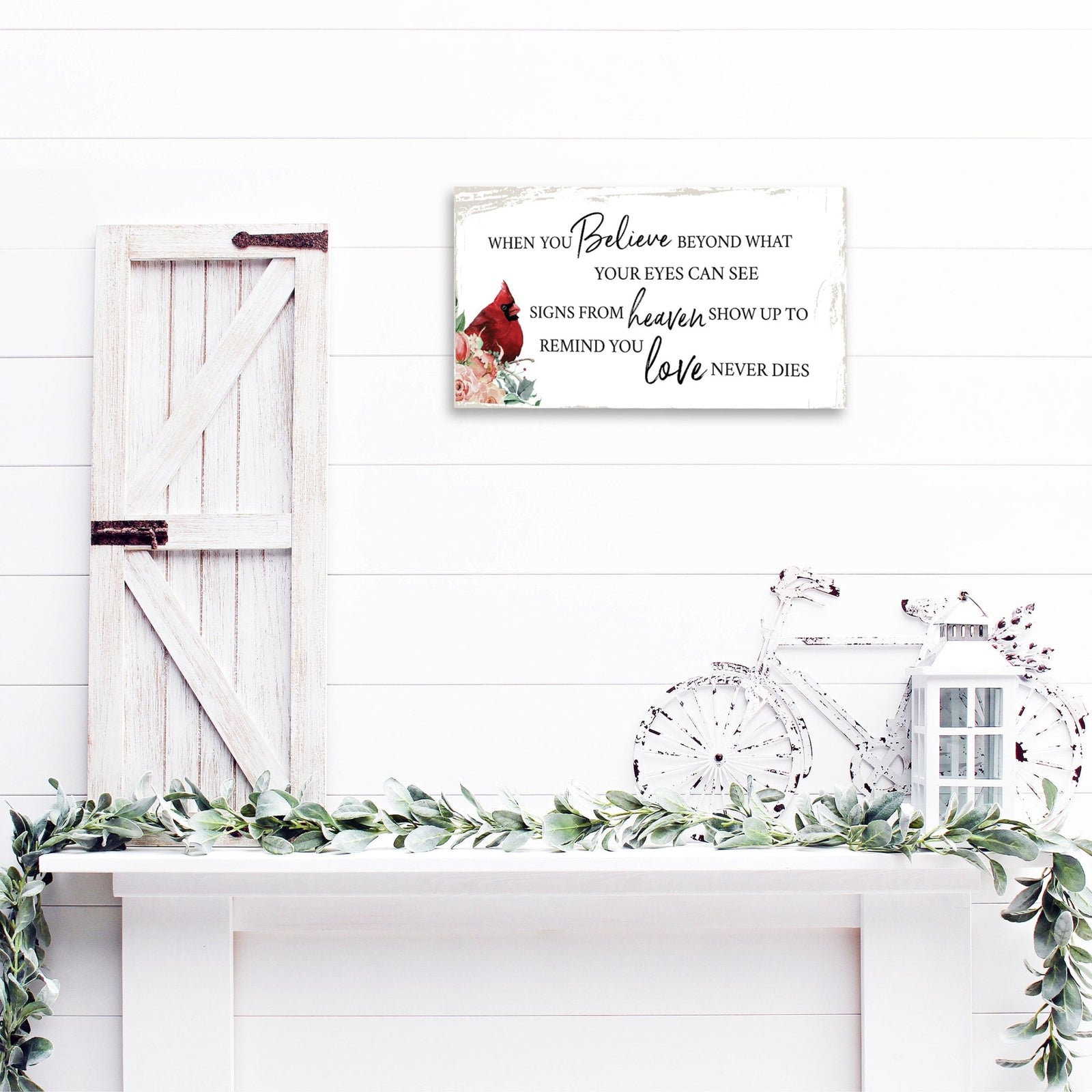 Wooden memorial plaque - a thoughtful gift for loss of a loved one.