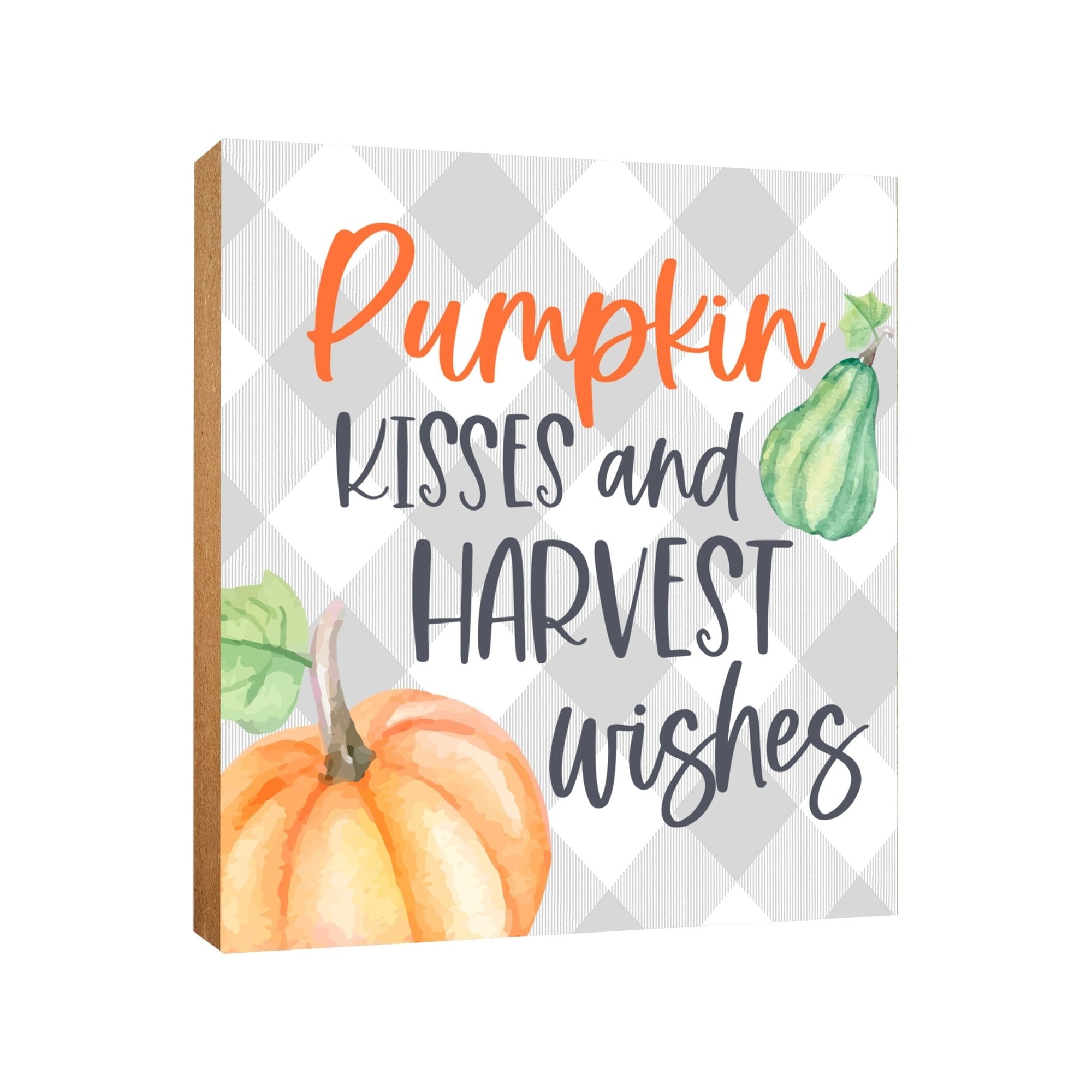Fall Themed Unique Shelf Décor and Tabletop Signs - LifeSong Milestones