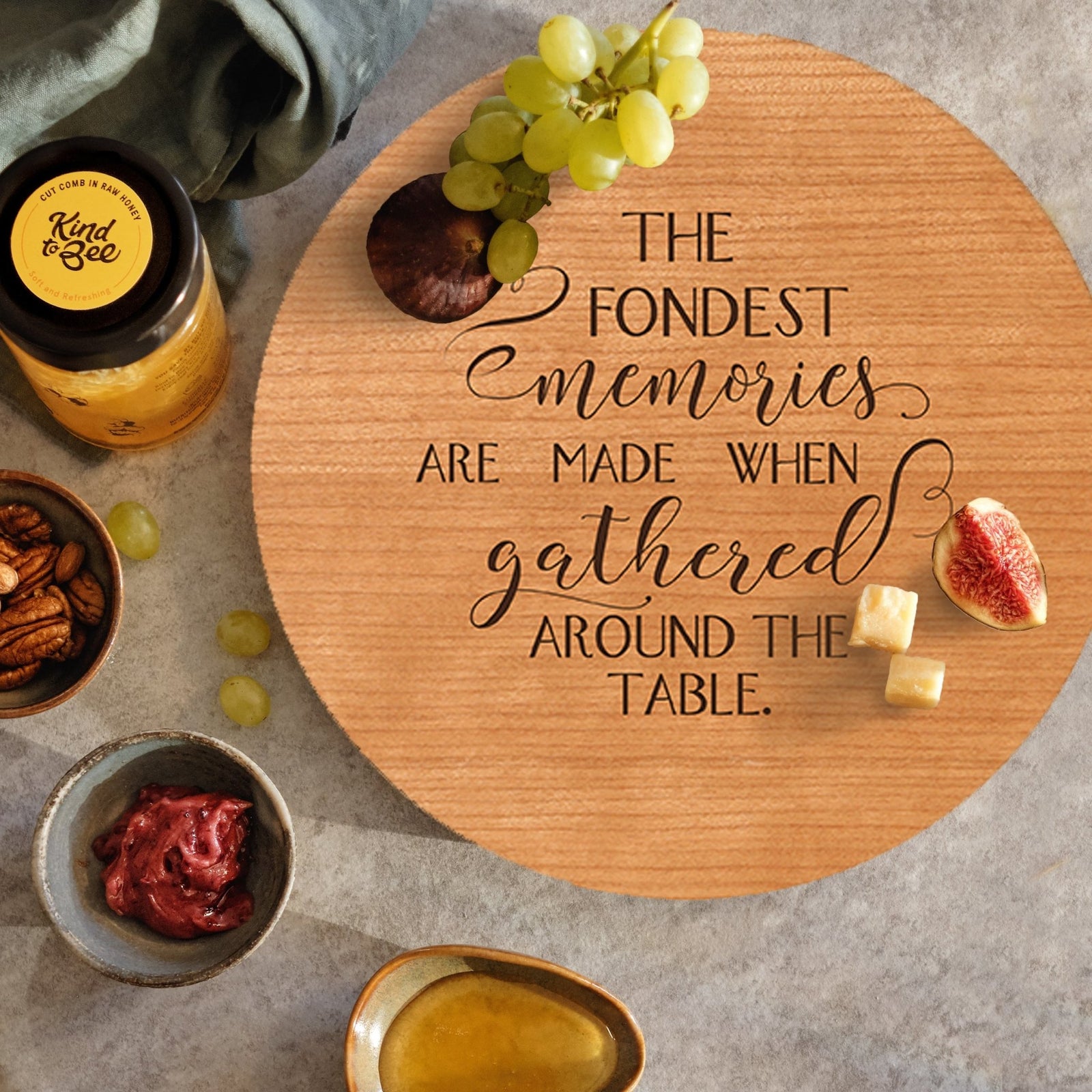 Family and Everyday Lazy Susan - The Fondest - LifeSong Milestones