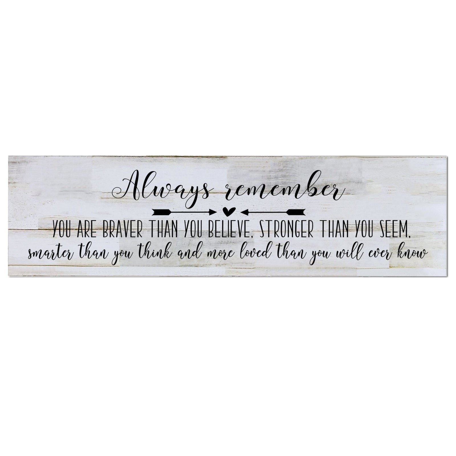 Family Barnwood Sign Home Decor - Remember - LifeSong Milestones